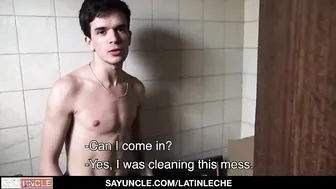 Hung Latin Boy Gets Barebacked