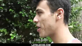 Trickster Pays A Tattooed Punk To Ride A Muscular Boy’s Boner
