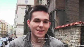 CZECH HUNTER 529 - Amateur Twink Gets Convinced To Deepthroat And Bareback