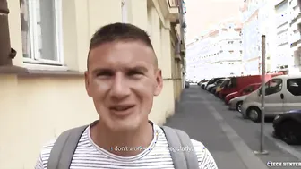 CZECH HUNTER 447 - Tourist Gets Approached By Stranger & Offers Cash For Ass