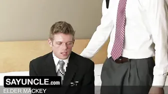 SayUncle - Muscular Missionary Stud Gets Evaluated Before He Gets Inducted To Join The Order