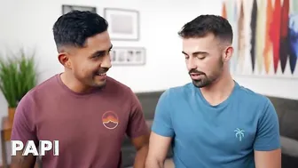 Papi - Newcomer Dax Swallows Experienced Asher's Cock Before Asher Shoots His Load All Over Him