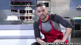 Sassy Assistant Baker Beaux Banks Loves Fucking At Work - RagingStallion