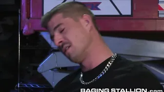 RagingStallion Big Dick Boss Daddy Cumshot All Over Ur Beard