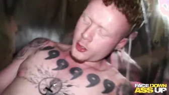 This ginger fuck wont ever walk the same