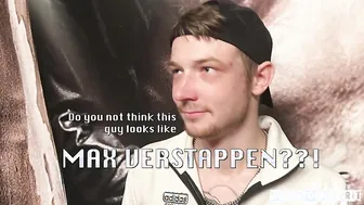 Nike TN’s & trackies wearing Max Verstappen look-a-like Fucks secretly FIT dutch boy N Cums