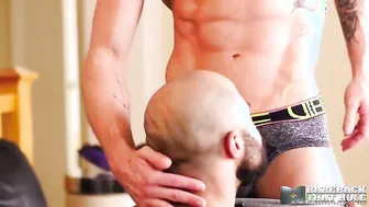 BAREBACKTHATHOLE Hairy Atlas Grant Barebacks Jock Drew Dixon