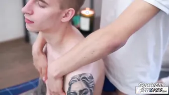 SOUTHERNSTROKES Blond Gay Daniel Star Massages Russell Kern