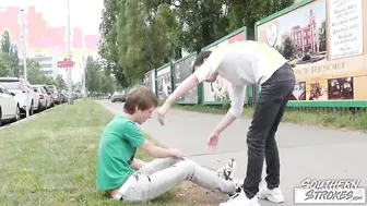 SOUTHERNSTROKES Twinks Vitali Kutcher And Corey Law Bareback