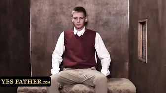 YesFather - Sinful Boy Confesses His Secret Sexual Desires And Gets Holy Forgiveness From The Priest