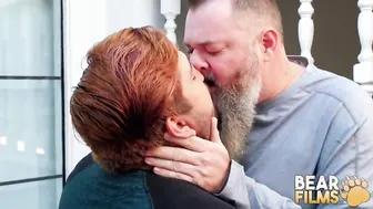 BEARFILMS Fat Bear Tony Marks Sucked By Gay Alezgi Cage