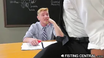 FistingCentral Interracial College Teachers Fuck & Fist In Class