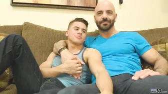 Behind The Scenes MO30 - Macho Adam Russo & Cutie Armond Rizzo