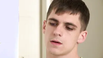 Hairy stepdaddy Wakes up to Kory Houston Jerking Off to Him