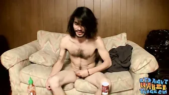 Devin Reynolds likes to jerk off after lunch at home