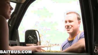 BAIT BUS - Ken Mack Gets In A Van With Strangers, Ends Up With His Dick In