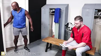 FamilyCreep - Stepdad's Big Black Juicy Cock Is Reunited With Stepson's White Tight Ass - Aaron Trai