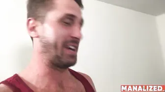MANALIZED Hairy Brendan Patrick Barebacked By Wesley Woods