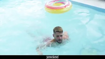 Jawked - Florian Mraz Works Out Then Fucks Dmitry Osten On The Bench