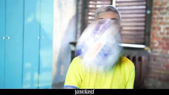 Jawked - Jock Dmitry Osten Bareback Fucks Twink Alex Blade