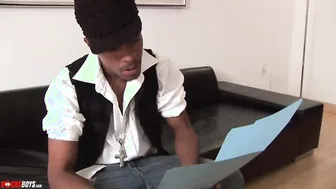Romeo St. James Puts Armani Skills to The Test
