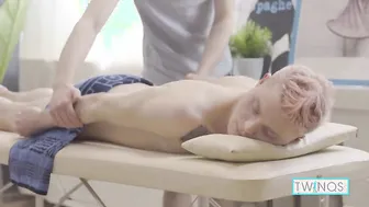 Hunk Michael Gives Cutie Oliver A Hot Massage And Facial!