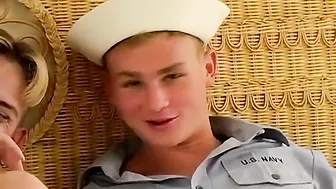 Navy newcomers Larry Cotter and Will anal breed hardcore