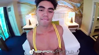 MenPOV Oiled down tight ass LOOSENED by big dick