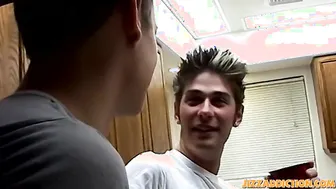 Group session with twinks fucking and blowing after party