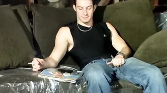 Cigar smoking twink gets pounded hard