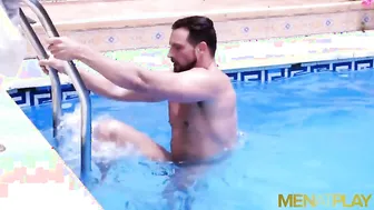 MENATPLAY Bald Hunk Diego Summers Ass Breeds Enzo Rimenez