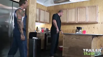 TRAILERTRASHBOYS Gay Michael Roman Barebacks Jock Isaac X
