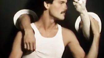 Trippy Vintage Gloryhole Scene from ROUGH CUT