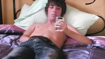 Handsome Straight Guy Mike Wanking His Cock