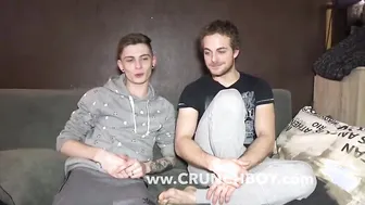 a straight accept to fuck a gay twink