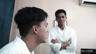 Kinky Asian Twink Doctors Bareback Fuck