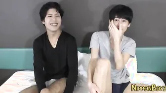 Gay asian twink spunked