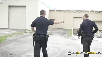 BLACK pounded HARDCORE by ROUGH COPS