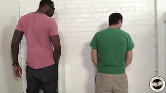 Aiden Parker Fucks A Black Guy In A Restroom