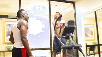 My big black dick neighbor comes over and fucks my tight white hole