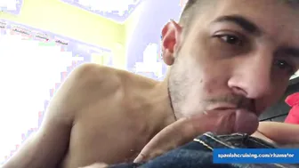 Daddy Chris Using a Faggot