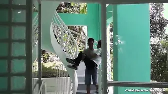 Asian Boys Argie and Chi Barebacking