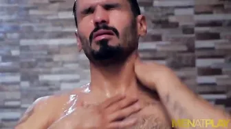 MENATPLAY Latino Hunk Jean Franko Anal Fucks Gay Isacc Eliad