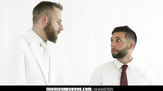 Bearded Priest Fucks A Rebellious Missionary's Tight Ass