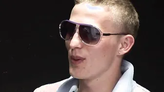 First Gay Experience In Public Toilet With Strong Cock Jerking Until Squirting