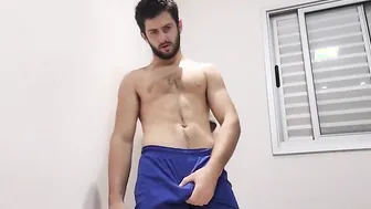HUNG uncut str8 buddy - verbal horny jock roommate erotica