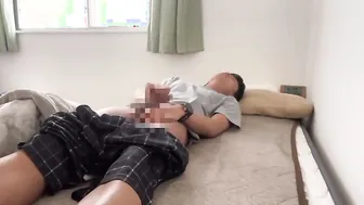 bukkake on my stomach chewy selfie masturbation