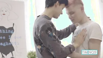Punk Twink Oliver Gets Spanked And Dicked By Brunette Logan!