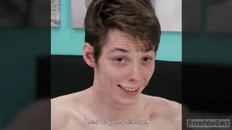 First Time in Porn for a Young 18Yo Twink