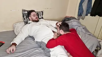 Bears Sucking Each Other's Cocks in Pajamas
